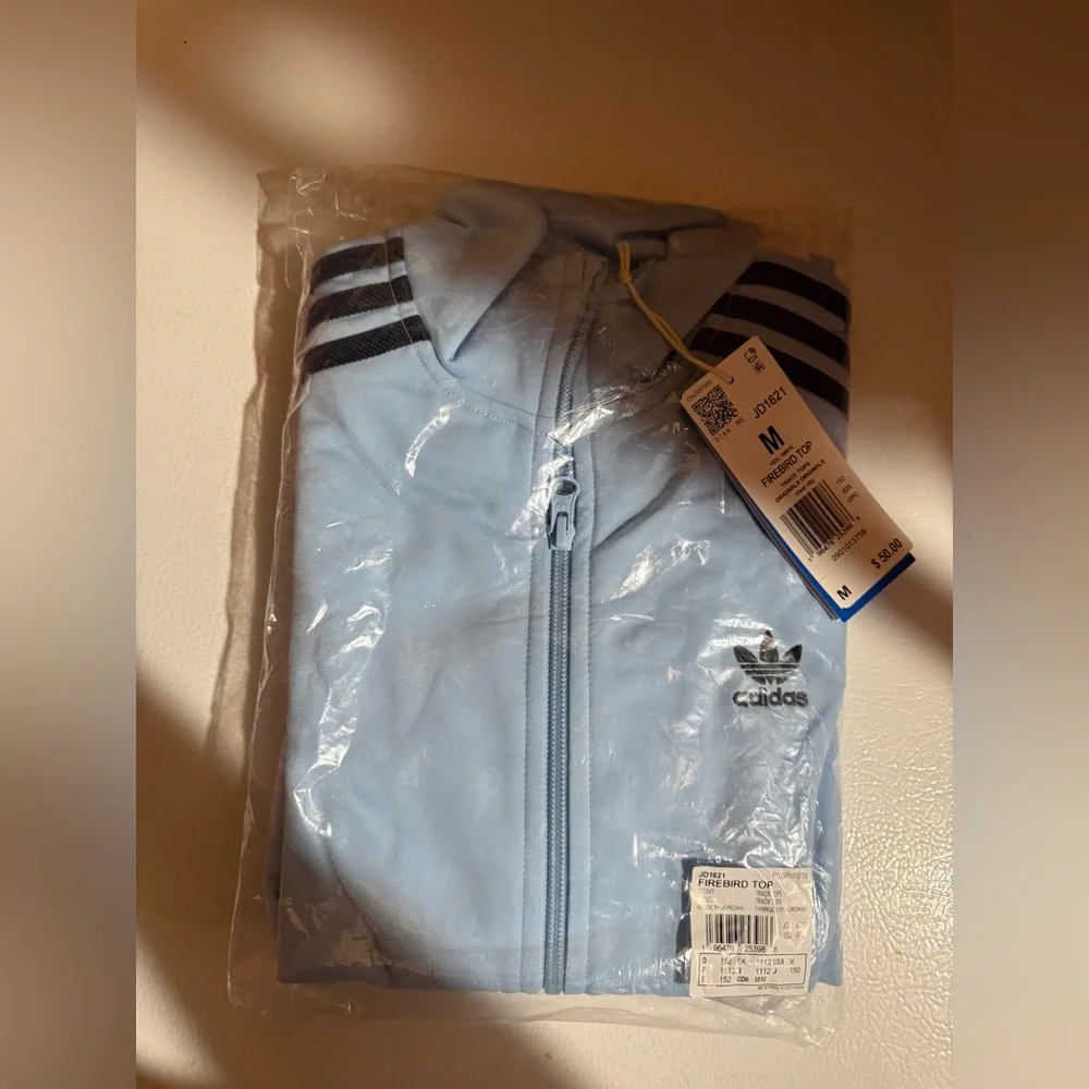 Adidas Kids Sky Blue Track Jacket